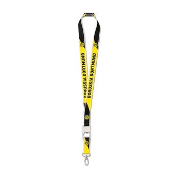 Borussia Dortmund BVB Schlüsselband mit Flaschenöffner